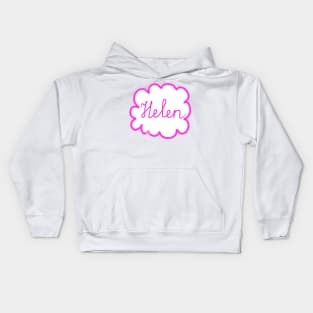 Helen. Female name. Kids Hoodie